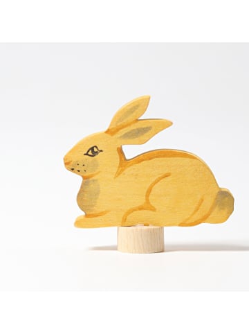 Grimm's Steckfigur Hase sitzend ab 1 Jahr in braun