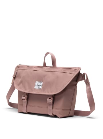 Herschel Cove Messenger - Umhängetasche S 24.5 cm (grid-black) in ash rose