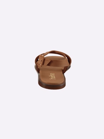 Heine Sandale in cognac