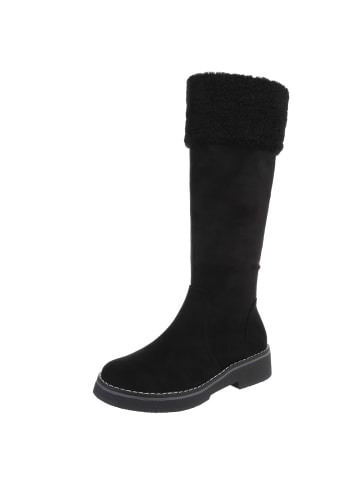 Ital-Design Stiefel in Schwarz