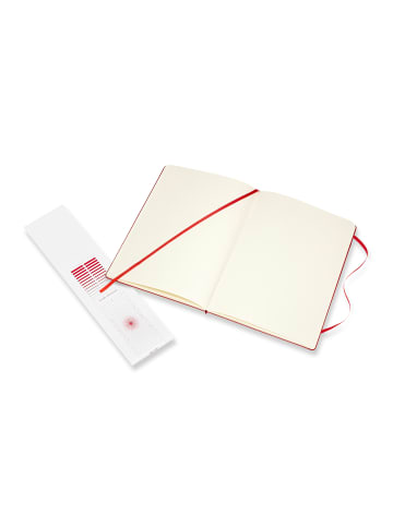 Moleskine Skizzenbuch mit festem Einband, 165g-Papier in Rot