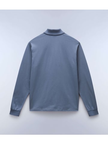 Napapijri Polo "E-Dini Ls" in Blau