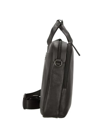 D&N Business Line - Aktentasche 40 cm Leder (black) in schwarz