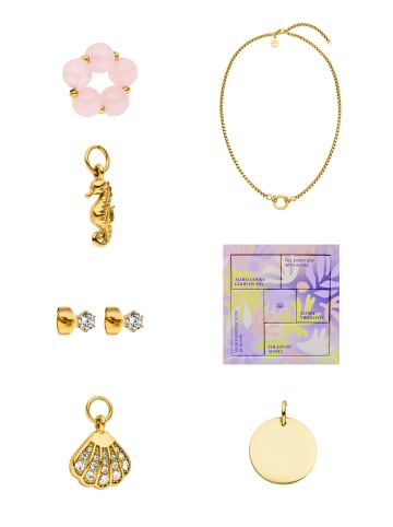 PURELEI 6tlg. Geschenkbox 6 Days Of Joy in Gold