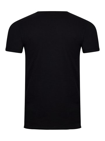 riverso  T-Shirt RIVLenny O-Neck in Schwarz