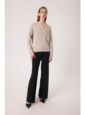 Soaked in Luxury Strickpullover SLVespera Gerade Passform in Dune Melange