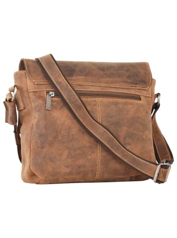 Greenburry Vintage Revival Vol. 1 Umhängetasche Leder 28 cm braun