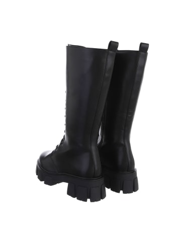 Ital-Design Stiefel in Schwarz