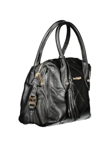 Laura Biagiotti Schwarze PVC-Handtasche