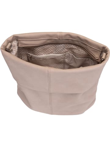 Zwei Handtasche Mademoiselle M12 in Nubuk/Cappucino