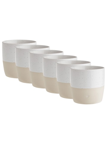 Butlers Tasse ME TIME Herz 6er-Set in Weiß