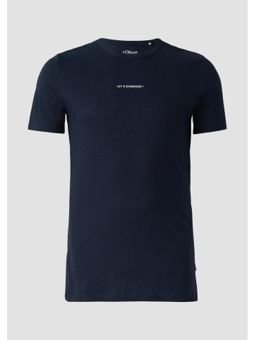s.Oliver T-Shirt in 59D1_navy