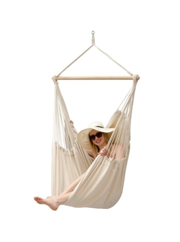 AMANKA XXL Outdoor Hängesessel Key West beige