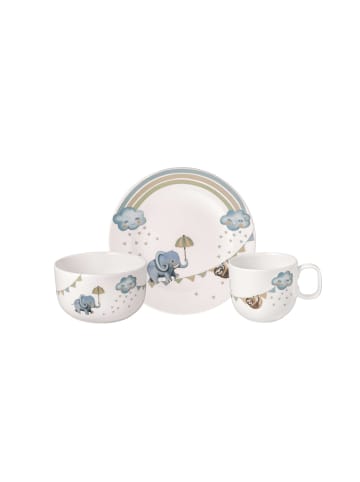 Villeroy & Boch Kindergeschirr Set 3tlg. Walk like an Elephant in blau