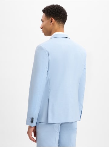 Finshley & Harding Sakko Oakland in hellblau weiß - 0006