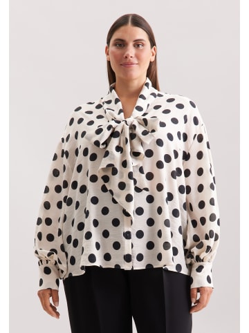 Seidensticker Rüschenbluse Oversized in Weiß