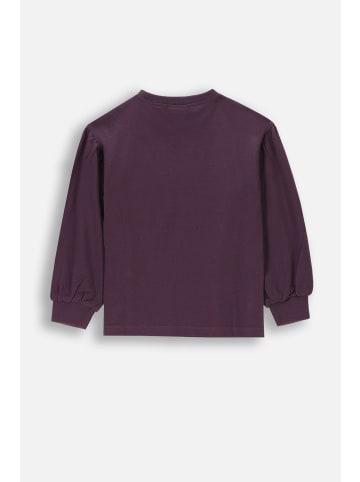 Coccodrillo T-Shirt mit langen Ärmeln in violett