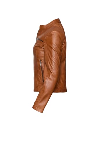 Bugatti Lederjacke BULady-110 in Cognac