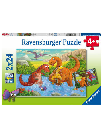 Ravensburger Ravensburger Kinderpuzzle - 05030 Spielende Dinos - Puzzle für Kinder ab 4...