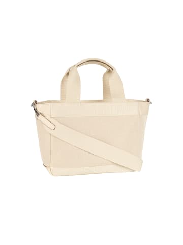 Joop Jeans Handtasche 'Calduccio Tela Yvette in Reines Weiß 26,50 x 21,00 x 14,00 cm'