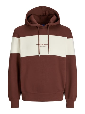 Jack & Jones Kapuzenpullover in Brandy Brown