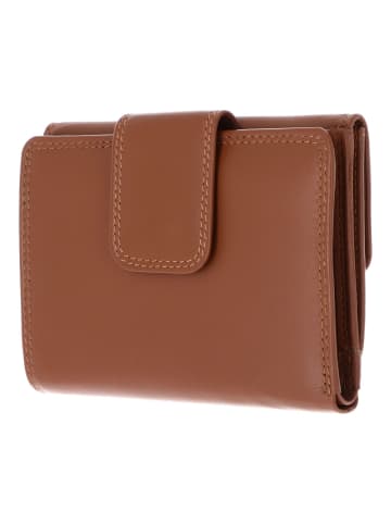 Golden Head Polo Geldbörse RFID Leder 12 cm cognac