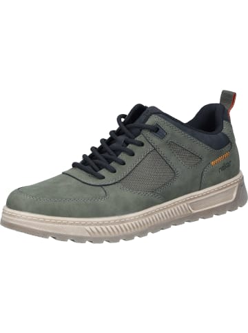 rieker Schnürschuhe in moos/moor/schwarz