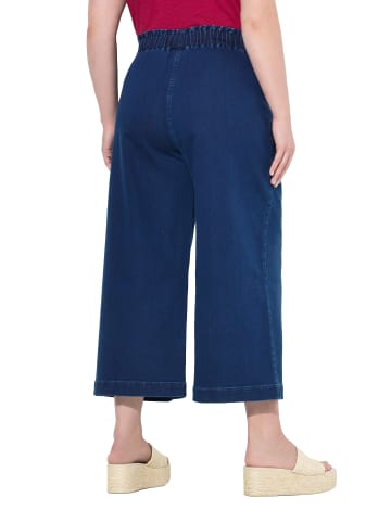 Ulla Popken Jeans in dark blue denim