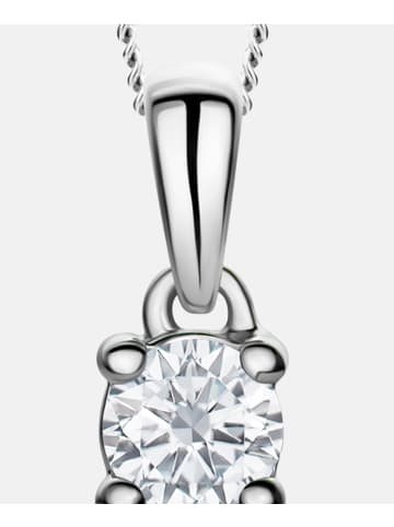 Diamant L'éternel Halskette aus 585 Weißgold mit 0.2 Karat Diamant
