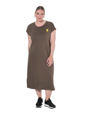 MIAMODA Kleid in dunkles olive