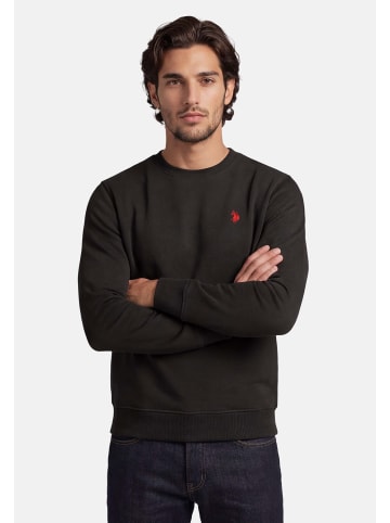 U.S. Polo Assn. U.S. POLO ASSN. Herren Sweatshirt Pullover P022 in Schwarz