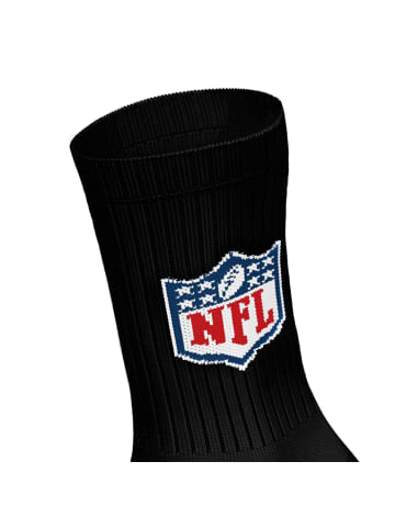 NFL Socken 3er Pack in Schwarz