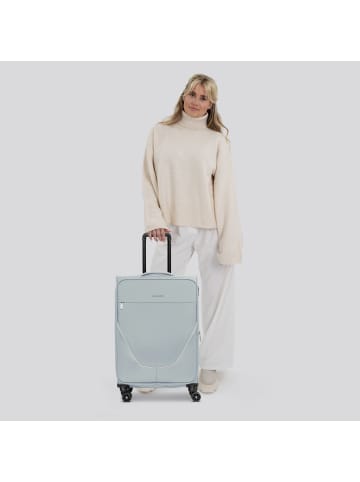 Stratic taska 4-Rollen Trolley M 65 cm mit Dehnfalte in grey