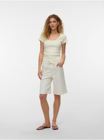 Vero Moda Jeans-Shorts in Ecru