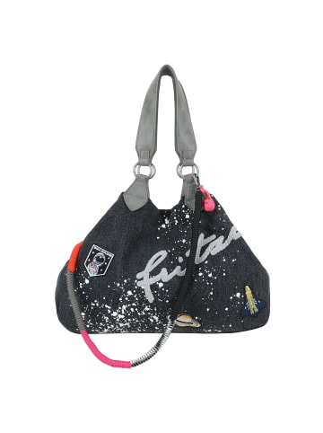 Fritzi aus Preußen Izzy Medium Limited Out of Space Schultertasche 42 cm in black