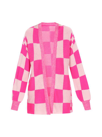 Swirly Cardigan in Rose Red