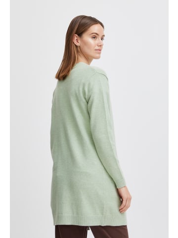 b. young Strickjacke BYNONINA Regular fit in Frosty Green Melange