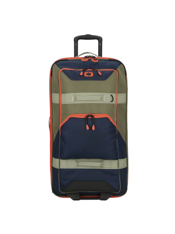 Ogio Alpha Terminal 4 Rollen Trolley 74 cm mit Dehnfalte in midnight olive