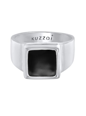 KUZZOI Ring 925 Sterling Silber Siegelring in Silber