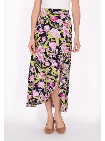 Usha Skirt in navy multicolor
