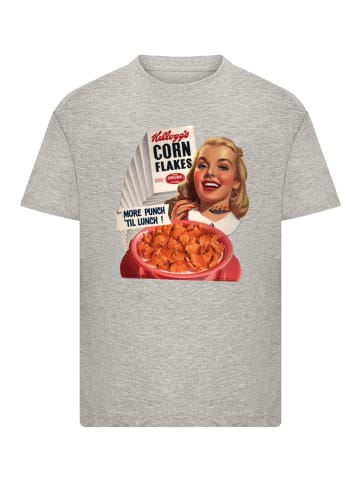 F4NT4STIC T-Shirt Kellogg's Corn Flakes Cereal 1950's in grau meliert