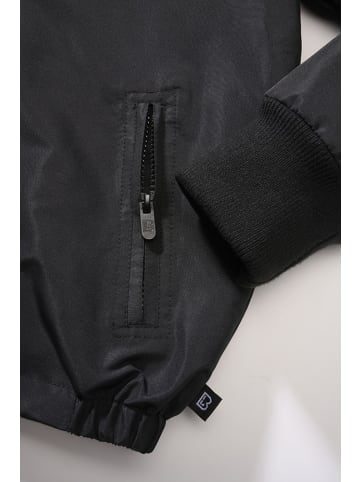 Brandit Kinder Funktionsjacke "Kids Frontzip Windbreaker" in Schwarz