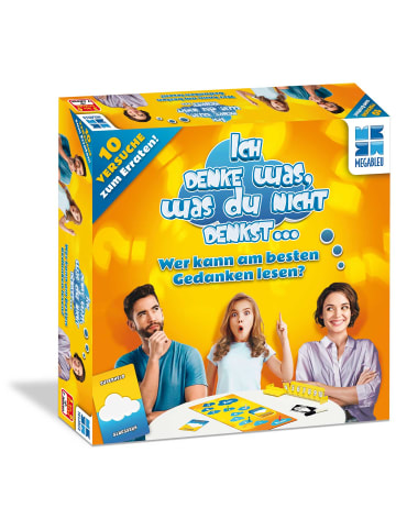 Mega Bleu Familienspiel Ich denke was, was du nicht denkst in Bunt