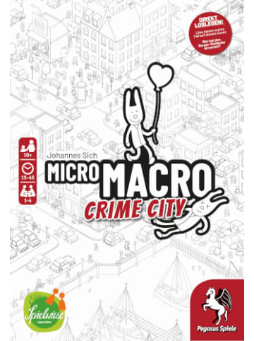 Pegasus Brettspiel MicroMacro: Crime City (Edition Spielwiese) - ab 8 Jahre