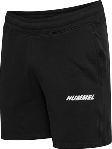 Hummel Short "Hmlelemental Cotton Shorts" in Schwarz