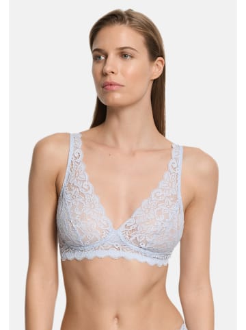 Hanro Soft Cup BH - ohne Bügel Moments in Blue dove