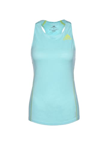 adidas Performance Tanktop Adizero Primeblu in hellblau