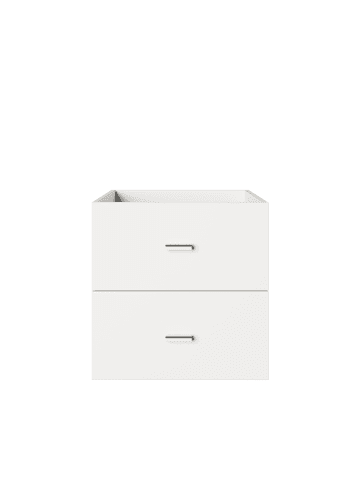 Phoenix Group AG  Schubladencontainer "Fortuna" in Weiß - (B)34 x (H)34 x (T)34cm