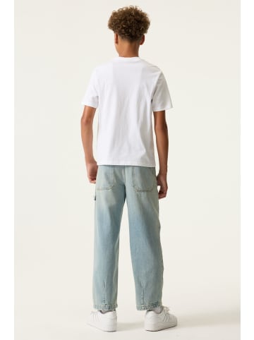 Garcia Basic T-Shirt Baumwolle Kurzarm in white