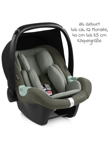 ABC-Design Babyschale Tulip i-Size ab Geburt - 15 Monate in gruen